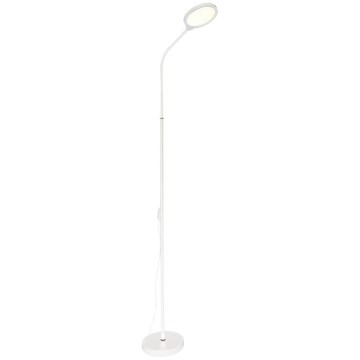 Zuma Line - Candeeiro de chão LED com regulação LED/10W/230V 3000/4500/6500K branco