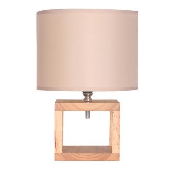 Zuma Line - Candeeiro de mesa 1xE14/40W/230V bambu/bege