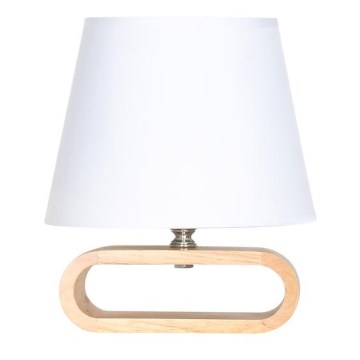 Zuma Line - Candeeiro de mesa 1xE14/40W/230V bambu/branco