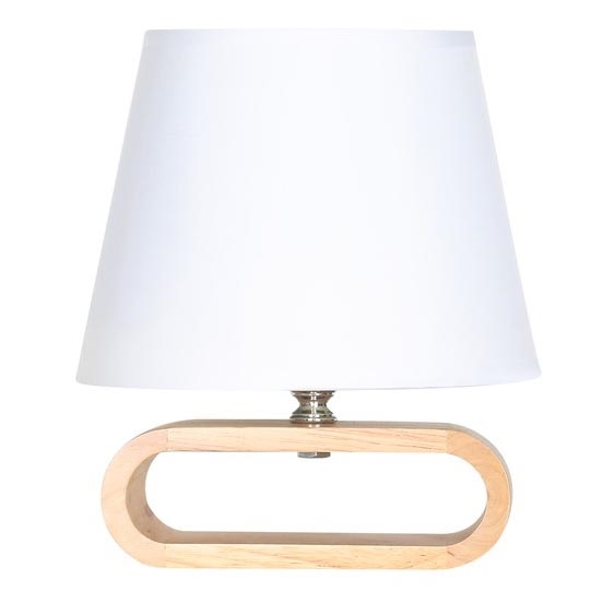 Zuma Line - Candeeiro de mesa 1xE14/40W/230V bambu/branco