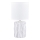Zuma Line - Candeeiro de mesa 1xE14/40W/230V branco/decoração em mármore
