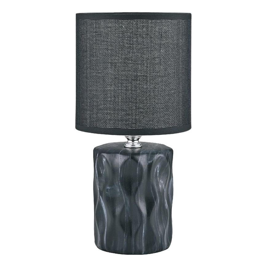 Zuma Line - Candeeiro de mesa 1xE14/40W/230V preto/decoração em mármore