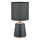 Zuma Line - Candeeiro de mesa 1xE14/40W/230V preto/dourado/decoração em mármore