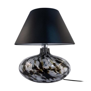Zuma Line - Candeeiro de mesa 1xE27/60W/230V preto