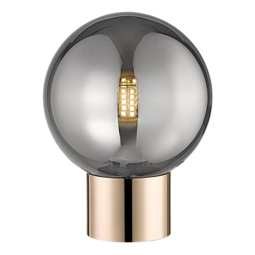 Zuma Line - Candeeiro de mesa 1xG9/4W/230V preto/dourado