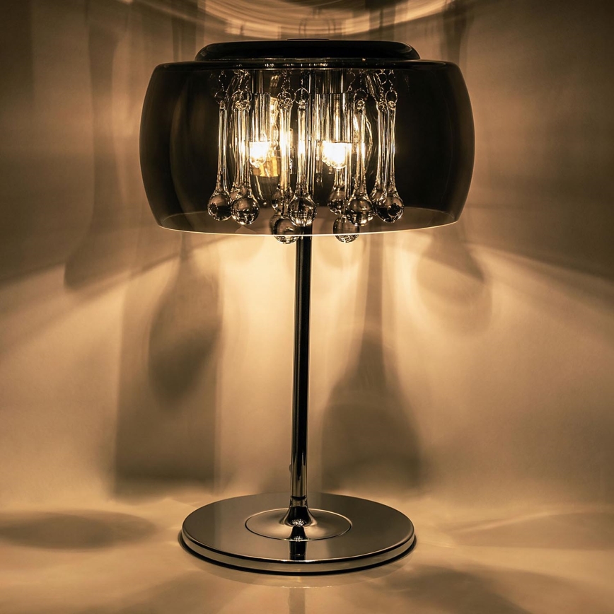 Zuma Line - Candeeiro de mesa de cristal 3xG9/42W/230V