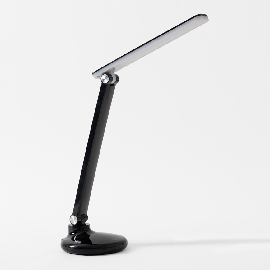 Zuma Line - Candeeiro de mesa LED/6W/1200 mAh 3000/4500/6000K CRI 90 preto