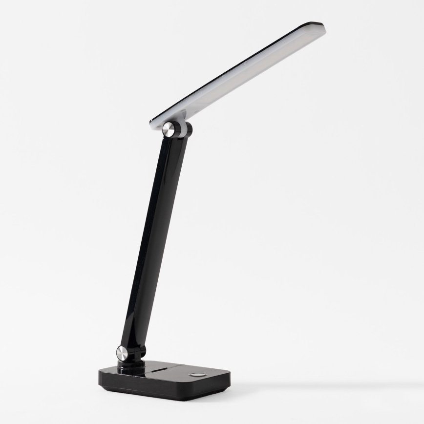 Zuma Line - Candeeiro de mesa LED/8W/1200 mAh 3000/4500/6000K CRI 90 preto