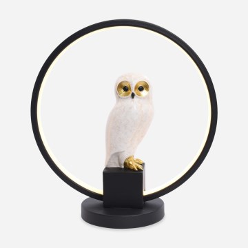 Zuma Line - Candeeiro de mesa LED LED/4W/5V preto/branco