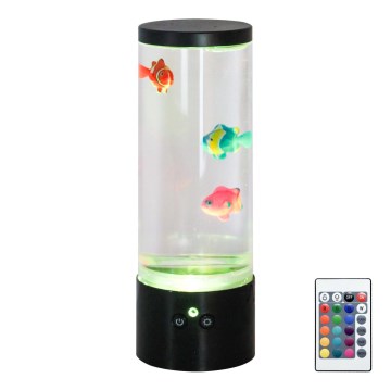 Zuma Line - Candeeiro de mesa LED RGB com regulação LED/1W/5V + comando