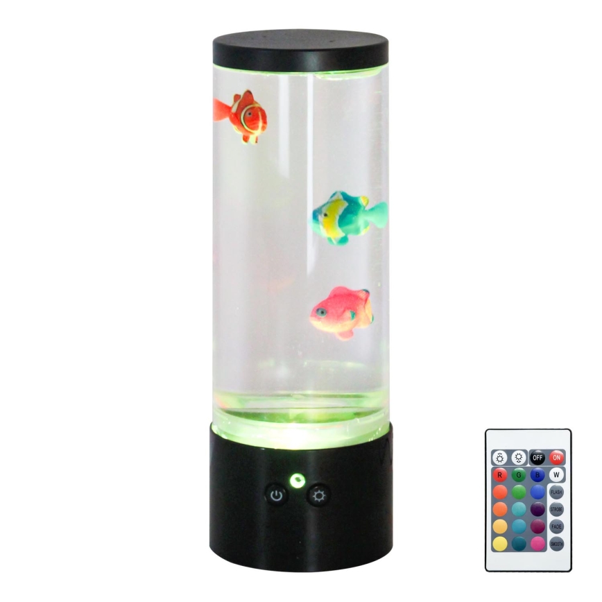 Zuma Line - Candeeiro de mesa LED RGB com regulação LED/1W/5V + comando