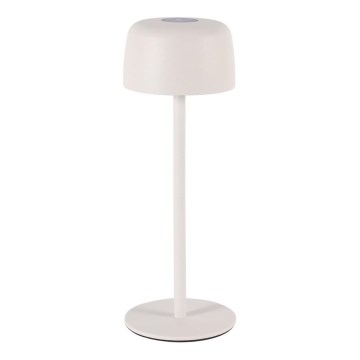 Zuma Line - Candeeiro de mesa solar LED com regulação LED/2W/1200 mAh IP44 branco