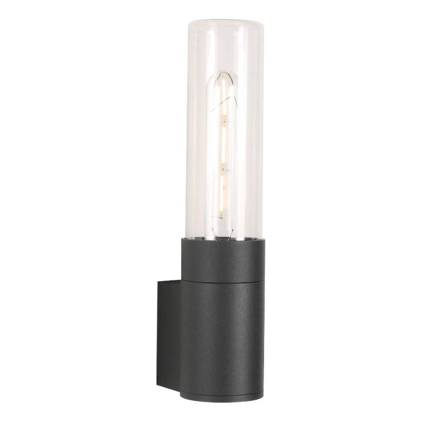 Zuma Line - Candeeiro de parede exterior 1xE27/60W/230V IP54 preto