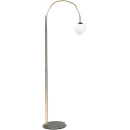 Zuma Line - Candeeiro de pé 1xE14/10W/230V dourado/preto