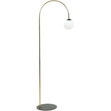 Zuma Line - Candeeiro de pé 1xE14/10W/230V dourado/preto