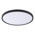Zuma Line - Candeeiro de tecto LED CAMI LED/36W/230V 3000/4000/6000K Ø 40 cm preto