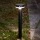 Zuma Line - Candeeiro solar LED com sensor de anoitecer e movimento LED/4,5W/2000 mAh IP44 preto