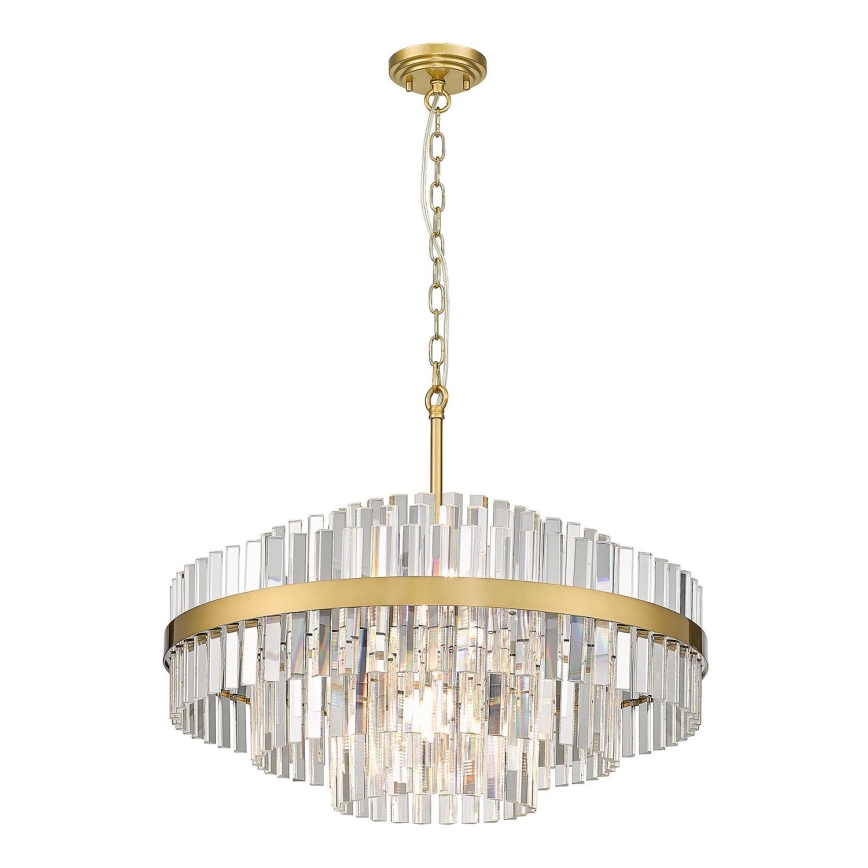 Zuma Line - Candeeiro suspenso 12xG9/28W/230V diâmetro 60 cm dourado