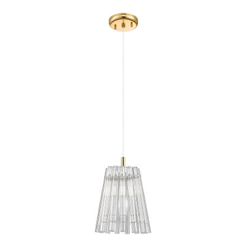 Zuma Line - Candeeiro suspenso 1xE14/40W/230V dourado