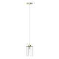 Zuma Line - Candeeiro suspenso 1xE14/40W/230V dourado