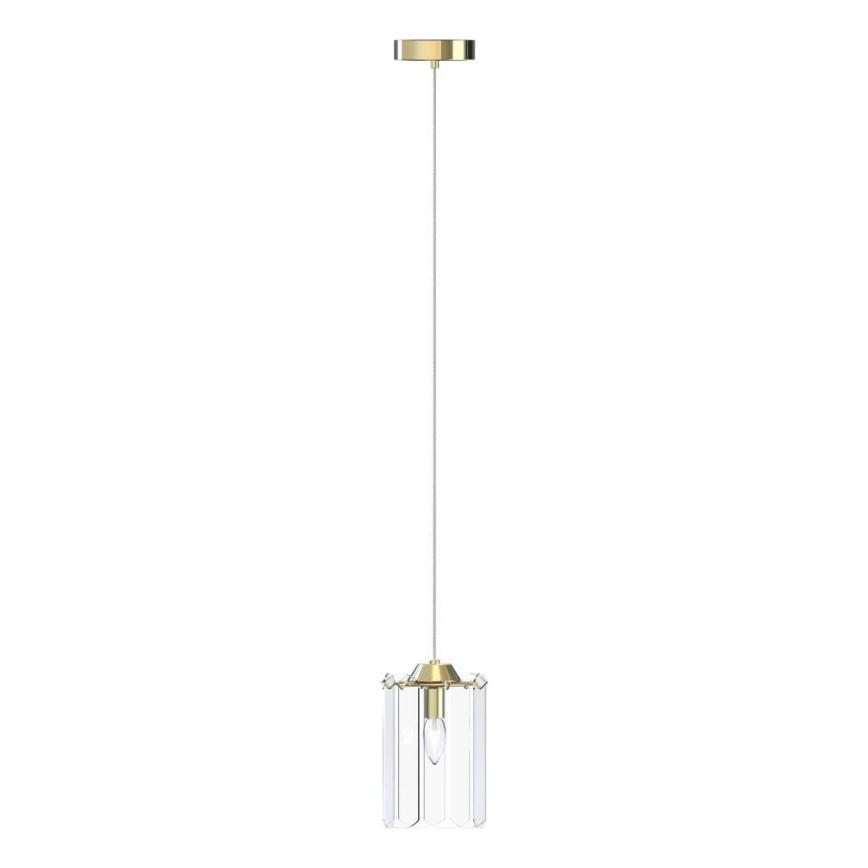 Zuma Line - Candeeiro suspenso 1xE14/40W/230V dourado