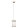 Zuma Line - Candeeiro suspenso 1xE14/60W/230V dourado
