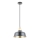 Zuma Line - Candeeiro suspenso 1xE27/40W/230V preto