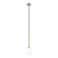 Zuma Line - Candeeiro suspenso 1xG9/4W/230V dourado
