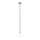 Zuma Line - Candeeiro suspenso 1xG9/4W/230V dourado