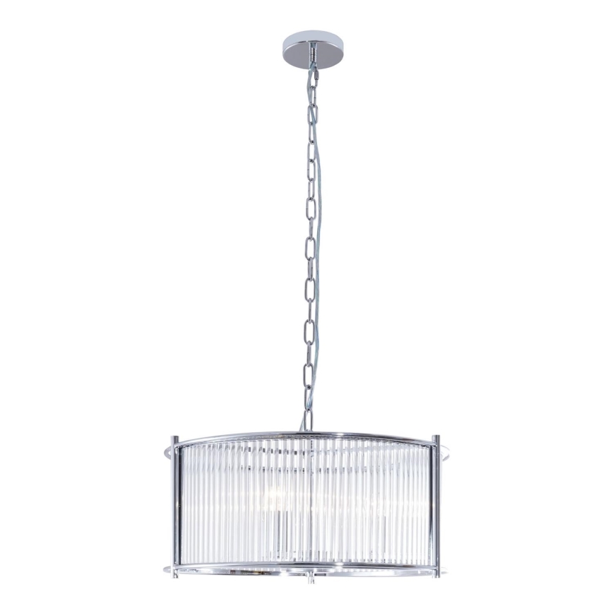 Zuma Line - Candeeiro suspenso 3xE27/40W/230V cromado brilhante