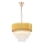 Zuma Line - Candeeiro suspenso 4xE14/40W/230V dourado