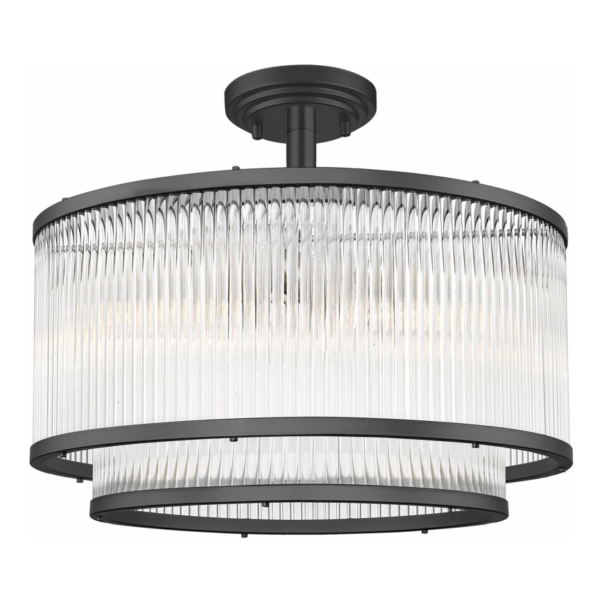 Zuma Line - Candeeiro suspenso 5xE14/60W/230V preto