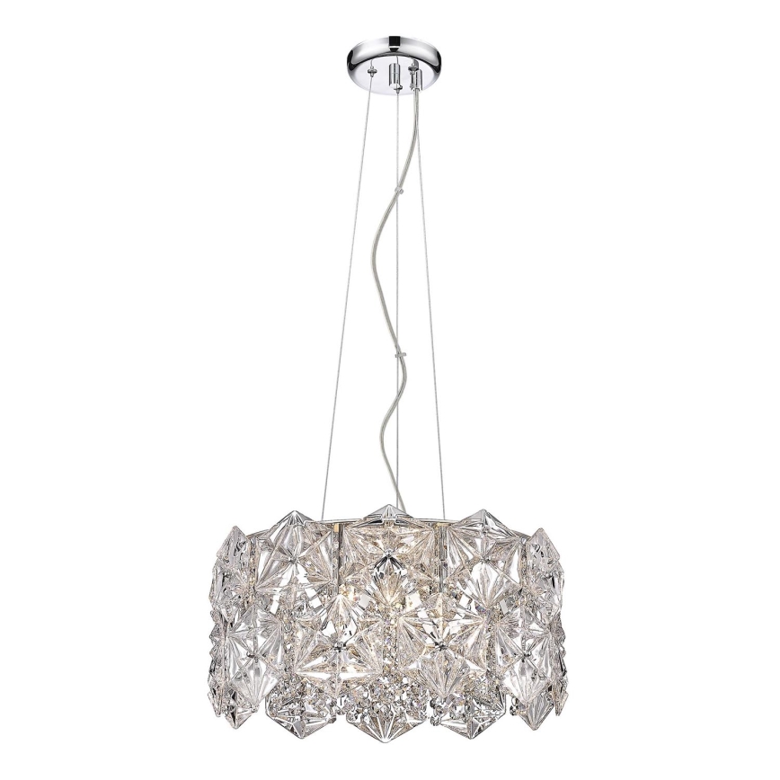 Zuma Line - Candeeiro suspenso 5xG9/33W/230V cromado brilhante