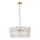 Zuma Line - Candeeiro suspenso 6xE14/40W/230V dourado