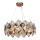 Zuma Line - Candeeiro suspenso 6xE14/40W/230V dourado