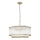 Zuma Line - Candeeiro suspenso 6xE14/60W/230V dourado