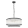 Zuma Line - Candeeiro suspenso 6xE14/60W/230V preto