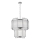 Zuma Line - Candeeiro suspenso 8xE14/60W/230V cromado brilhante