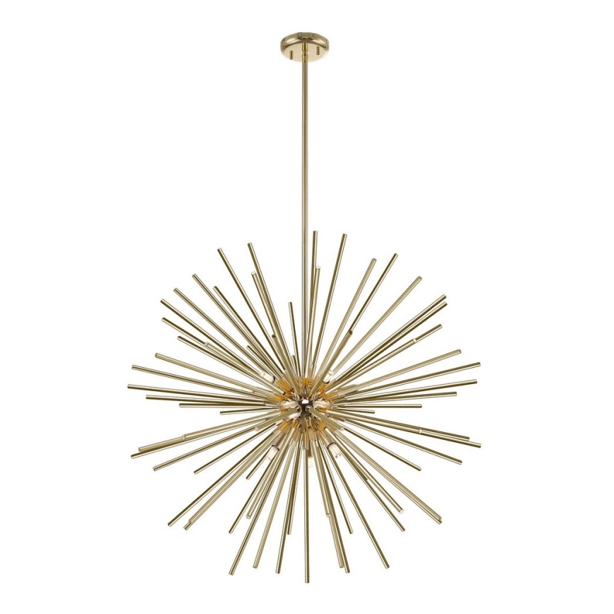 Zuma Line - Candeeiro suspenso 9xG9/42W/230V dourado
