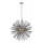 Zuma Line - Candeeiro suspenso 9xG9/42W/230V dourado/preto