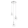 Zuma Line - Candeeiro suspenso LED 3xLED/5W/230V cromado brilhante