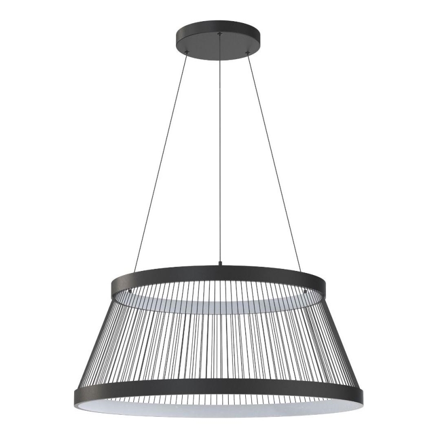 Zuma Line - Candeeiro suspenso LED com regulação LED/53W/230V 2700-6000K preto + comando