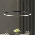 Zuma Line - Candeeiro suspenso LED LED/28W/230V 3000/4000/6000K diâmetro 60 cm preto