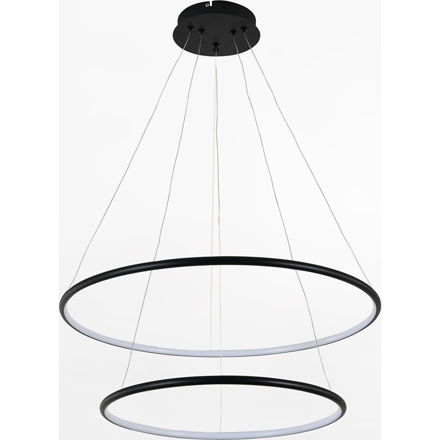 Zuma Line - Candeeiro suspenso LED LED/40W/230V preto