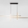 Zuma Line - Candeeiro suspenso LED LED/42W/230V 3000/4000/6000K dourado