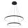 Zuma Line - Candeeiro suspenso LED LED/50W/230V 3000/4000/6000K diâmetro 60 cm preto