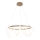 Zuma Line - Candeeiro suspenso LED LED/58W/230V 3000/4000/6000K dourado