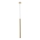 Zuma Line - Candeeiro suspenso LED LED/5W/230V dourado