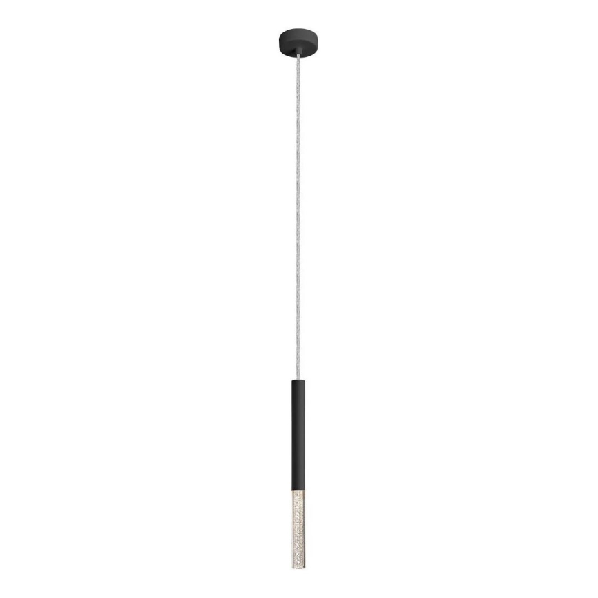 Zuma Line - Candeeiro suspenso LED LED/5W/230V preto