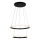 Zuma Line - Candeeiro suspenso LED RIDE LED/22W/230V + LED/14W diâmetro 41 cm preto
